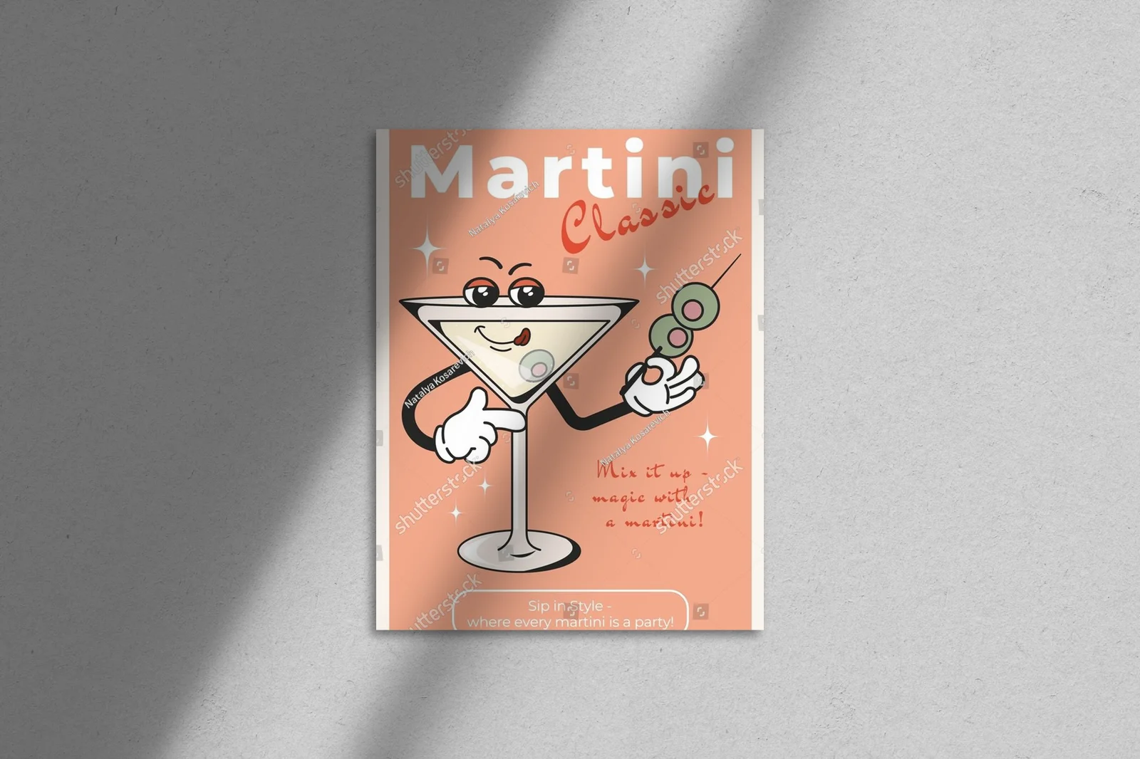 Martini w retro klimacie: ikona lat 60. i 70.