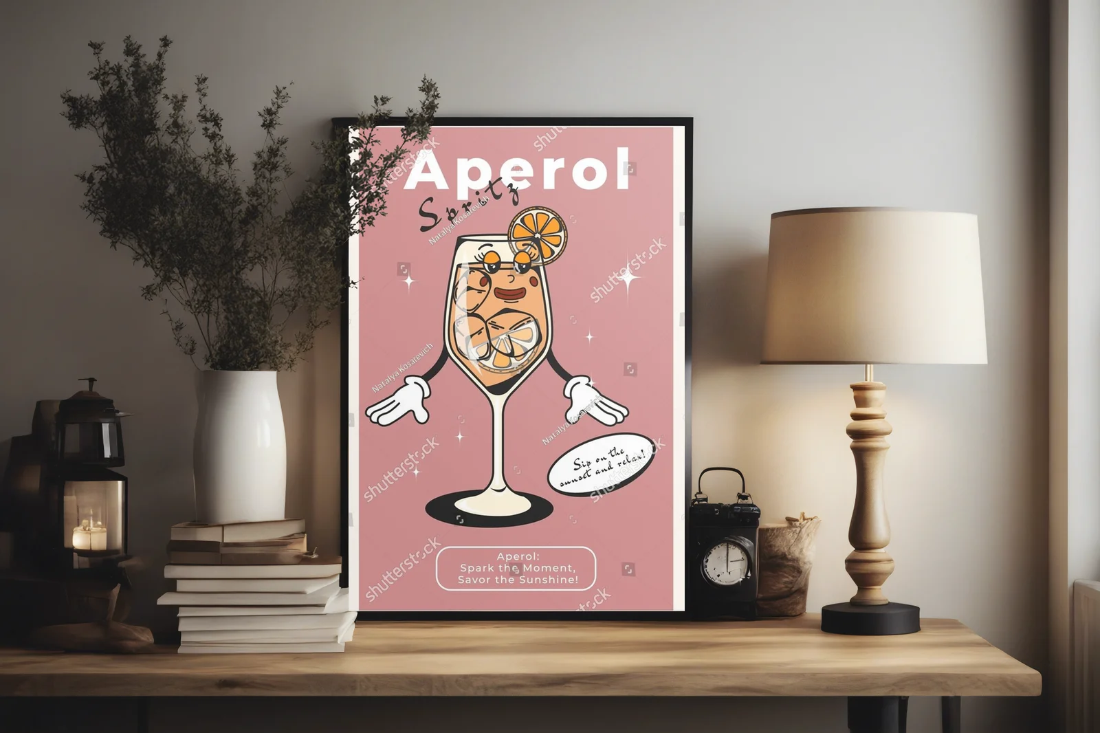 Retro koktajlowe marzenia w wakacyjnym stylu