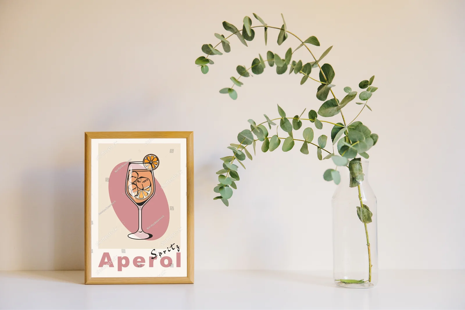 Retro aperol spritz z nutą świetlistych barw