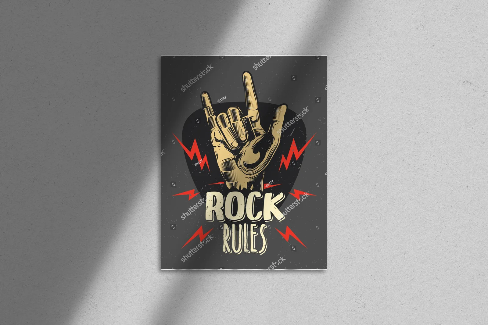 Urok retro rocka w artystycznej kompozycji