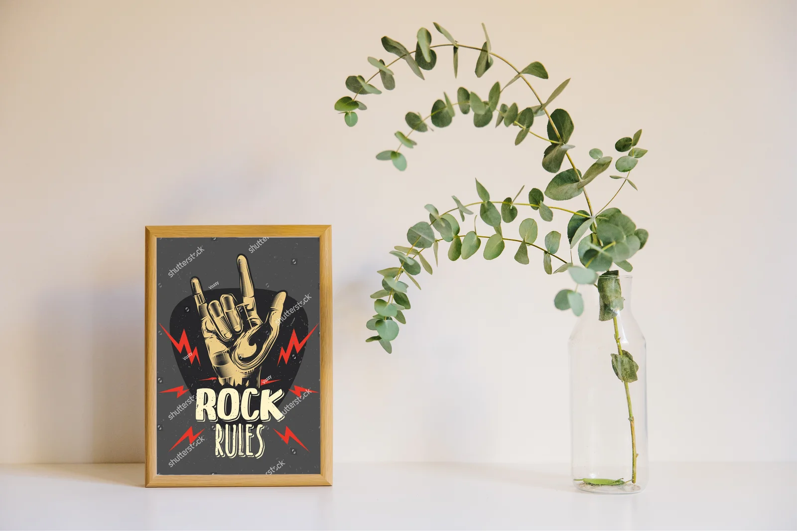 Urok retro rocka w artystycznej kompozycji