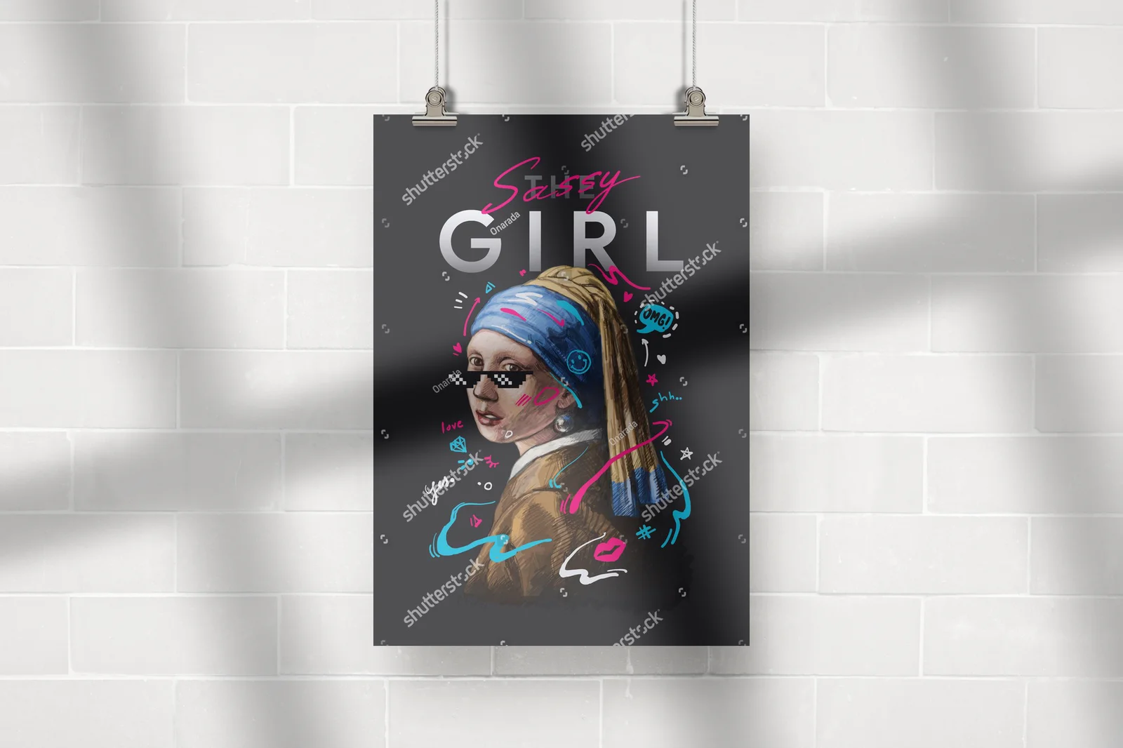 Sassy girl w klasycznej odsłonie z nutą humoru