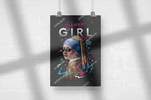 Sassy girl w klasycznej odsłonie z nutą humoru