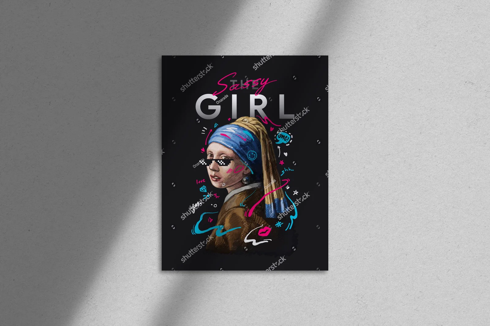 Sassy girl w klasycznej odsłonie z nutą humoru