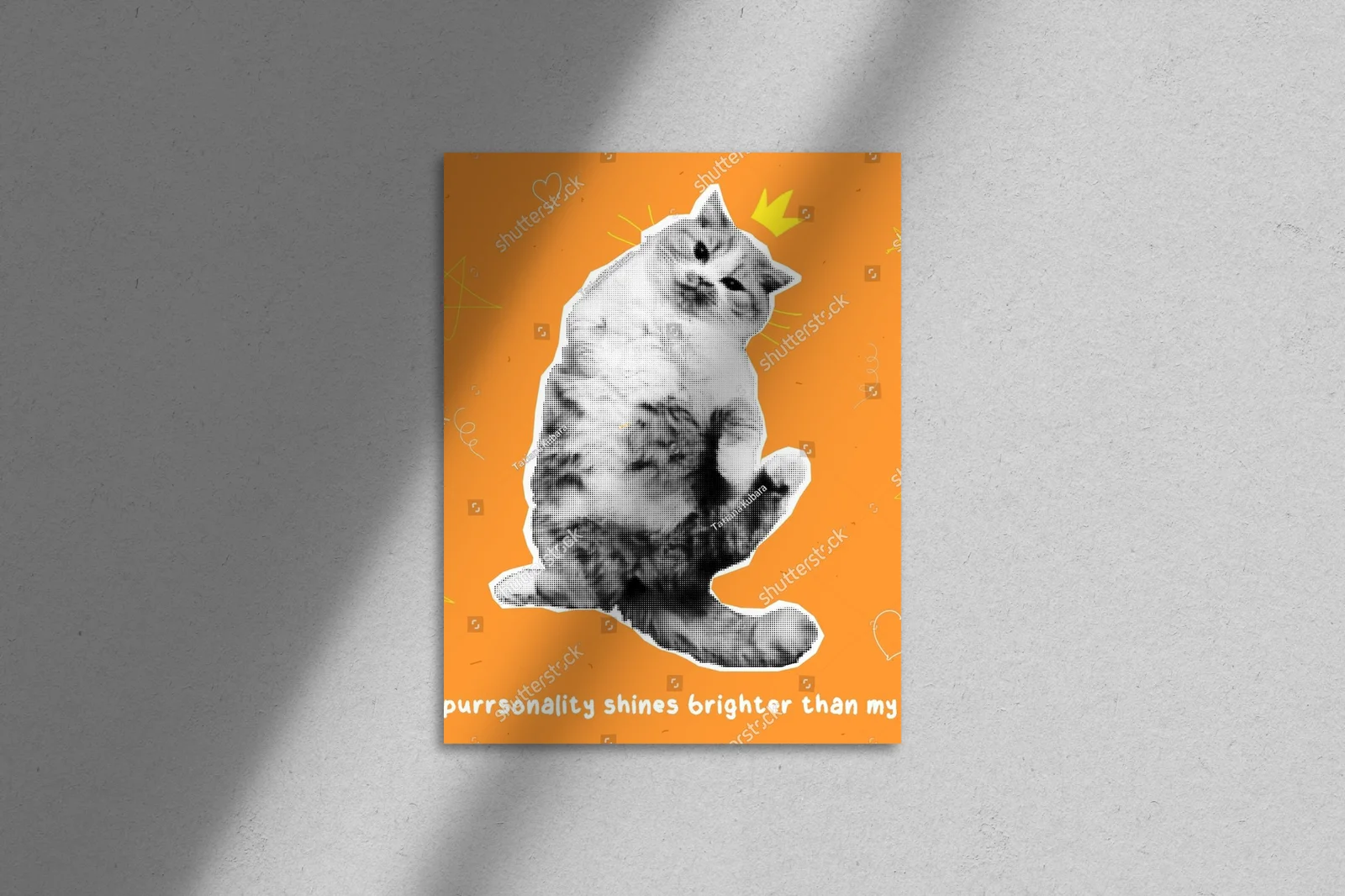 Retro kot w kropkach z delikatnymi akcentami