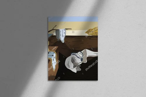 Mischievous Cat in Surrealistic Dreamscape