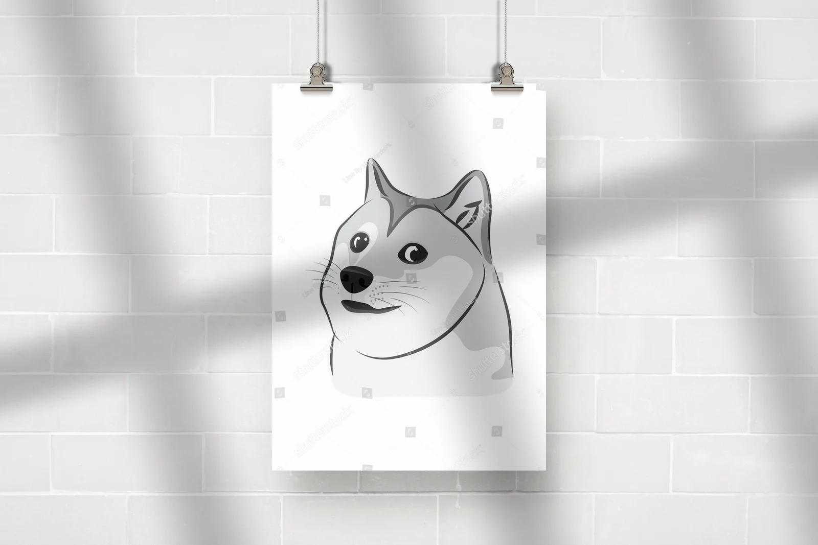 Wesoły Shiba Inu w urzekających kolorach