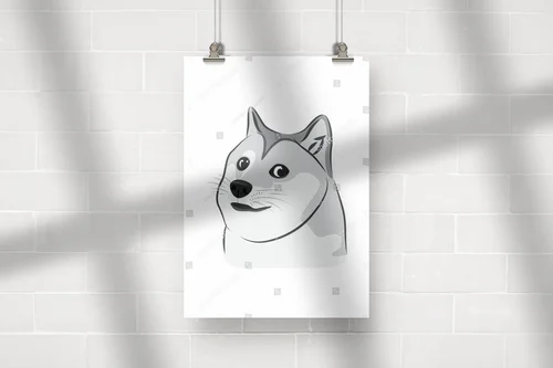 Wesoły Shiba Inu w urzekających kolorach