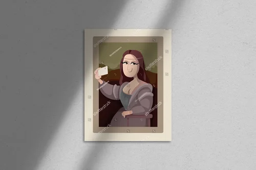 Selfie Mona Lisy: Nowoczesna ikona piękna
