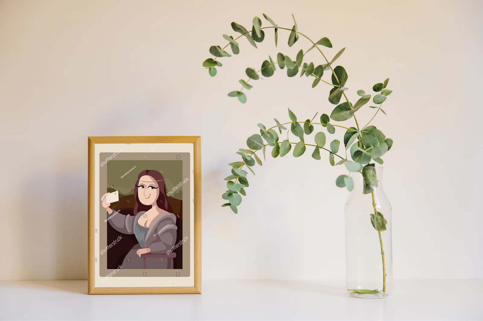 Selfie Mona Lisy: Nowoczesna ikona piękna