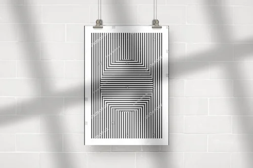 Geometryczna harmonia w minimalistycznym stylu