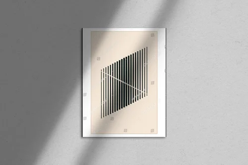 Geometryczne eksploracje w pastelowych odcieniach