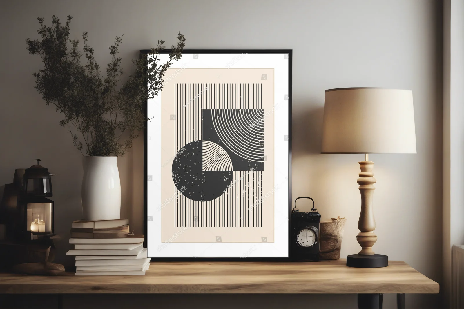 Geometryczne inspiracje w stonowanej bieli