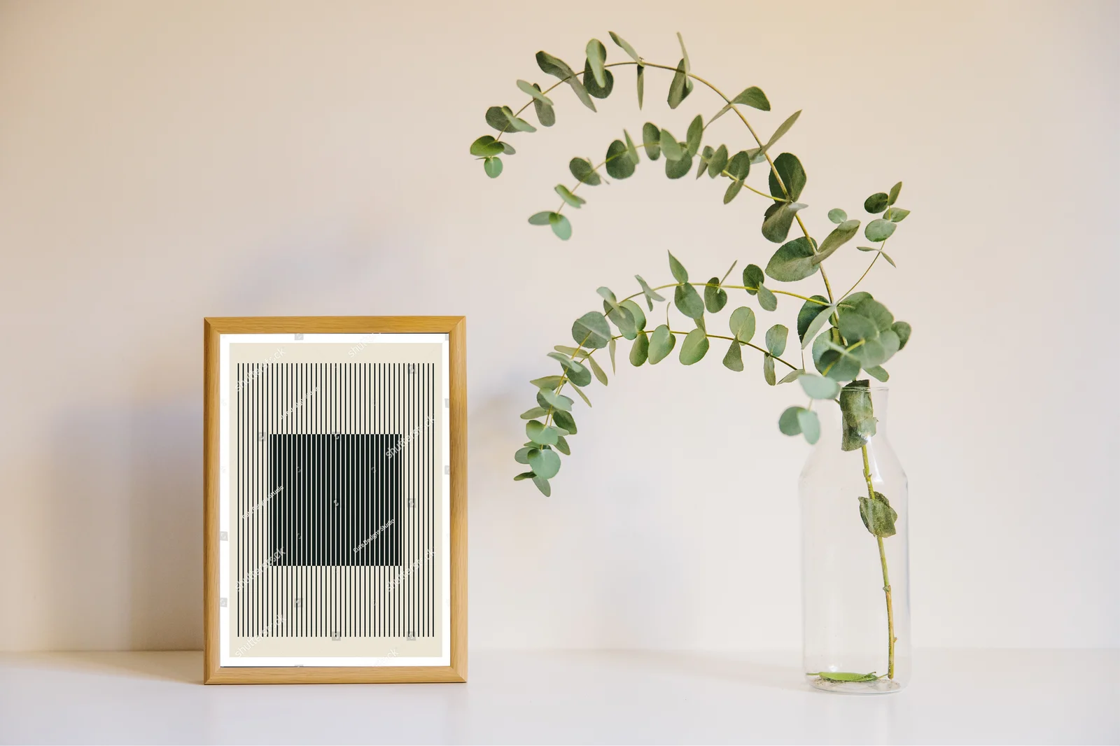 Geometryczne kształty w minimalistycznym stylu