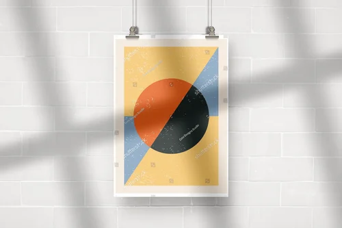 Geometryczne inspiracje w miodowych tonacjach