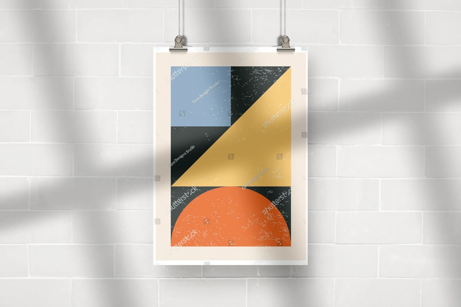 Geometryczne piękno w pastelowych odcieniach