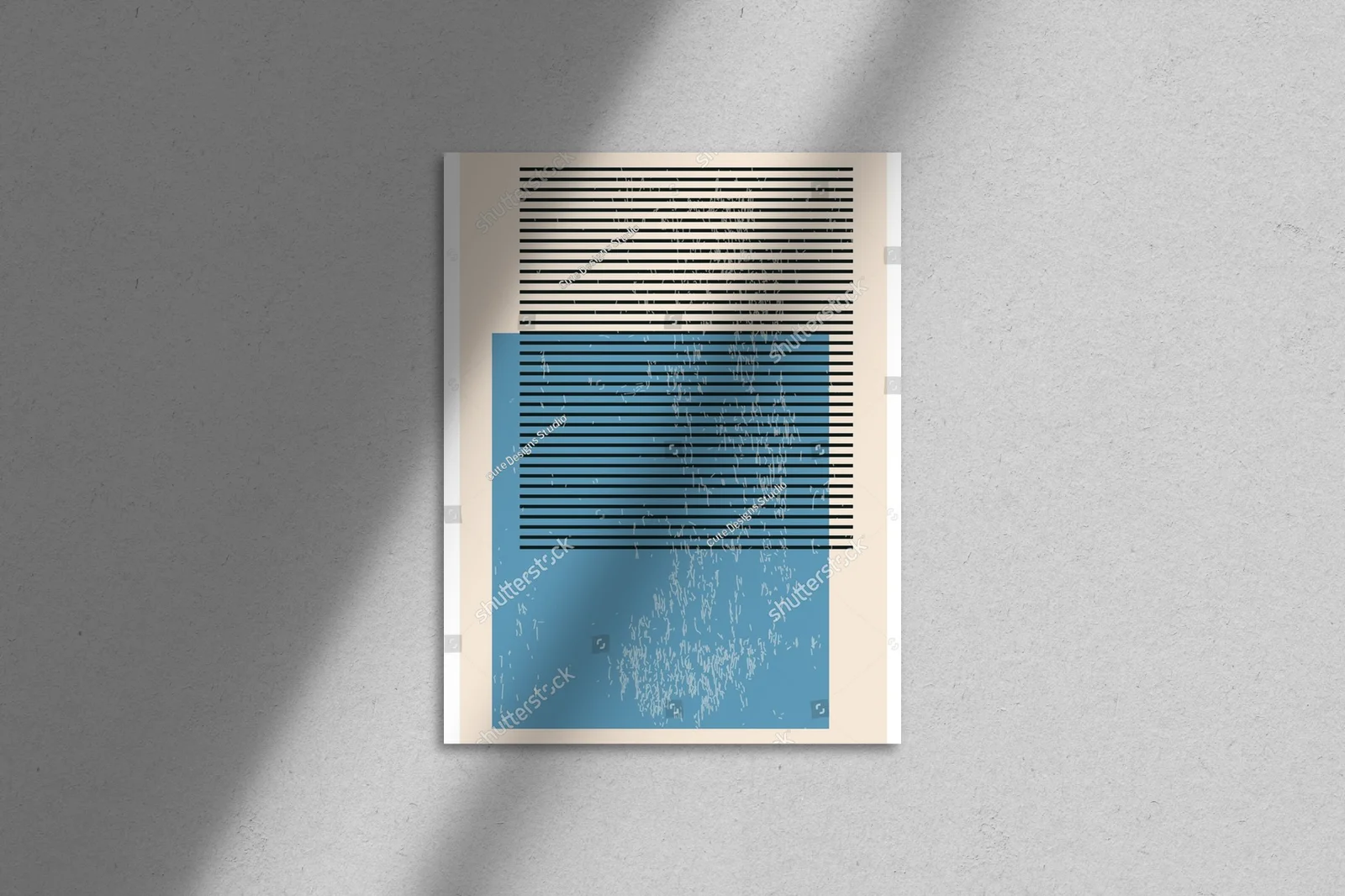 Geometryczne kompozycje w pastelowych odcieniach
