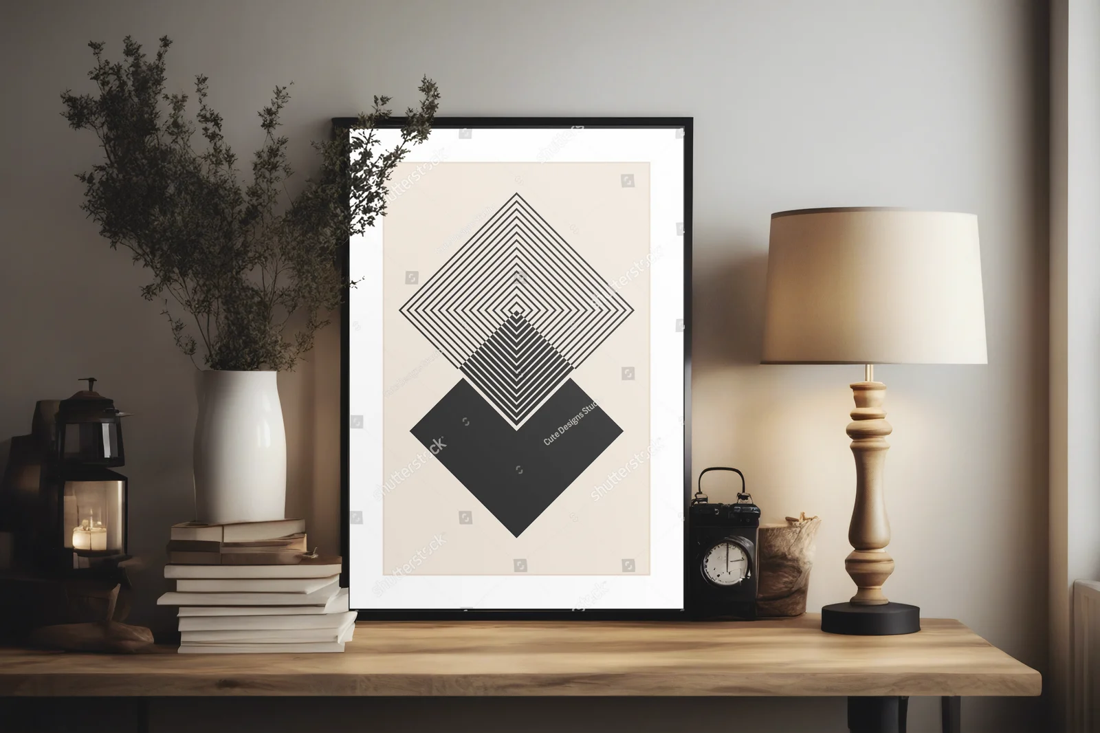 Geometryczne inspiracje z lat 20. w pastelowej palecie