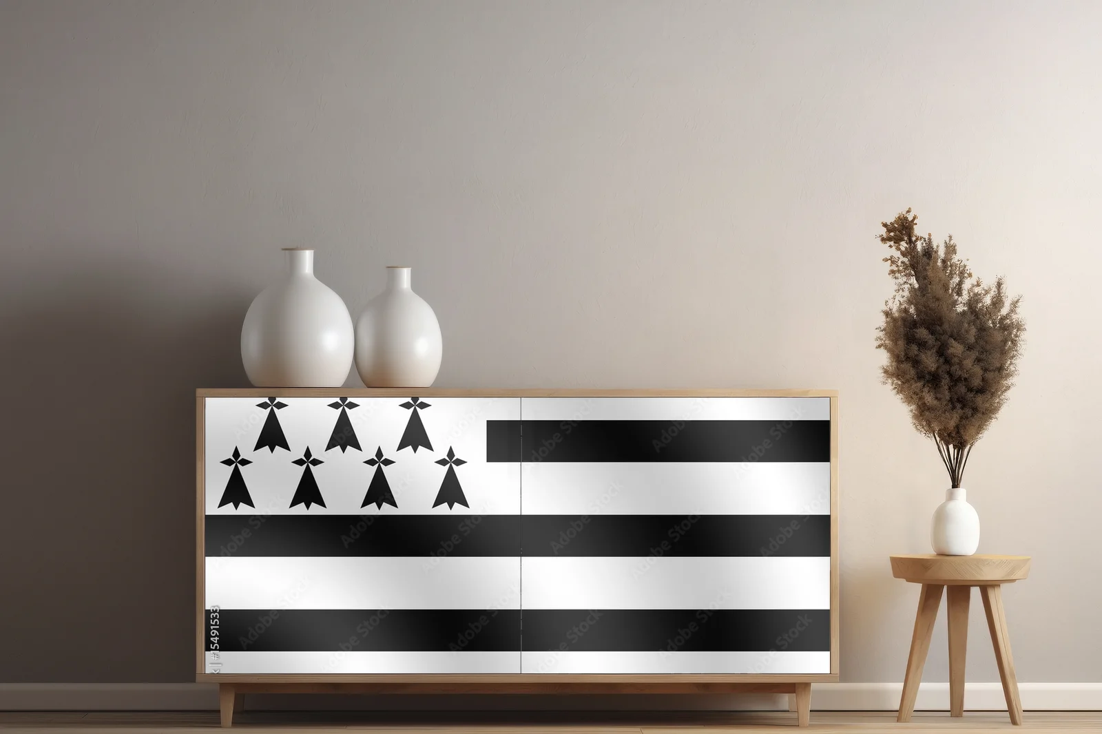 Symboliczna harmonia w monochromatycznych odcieniach