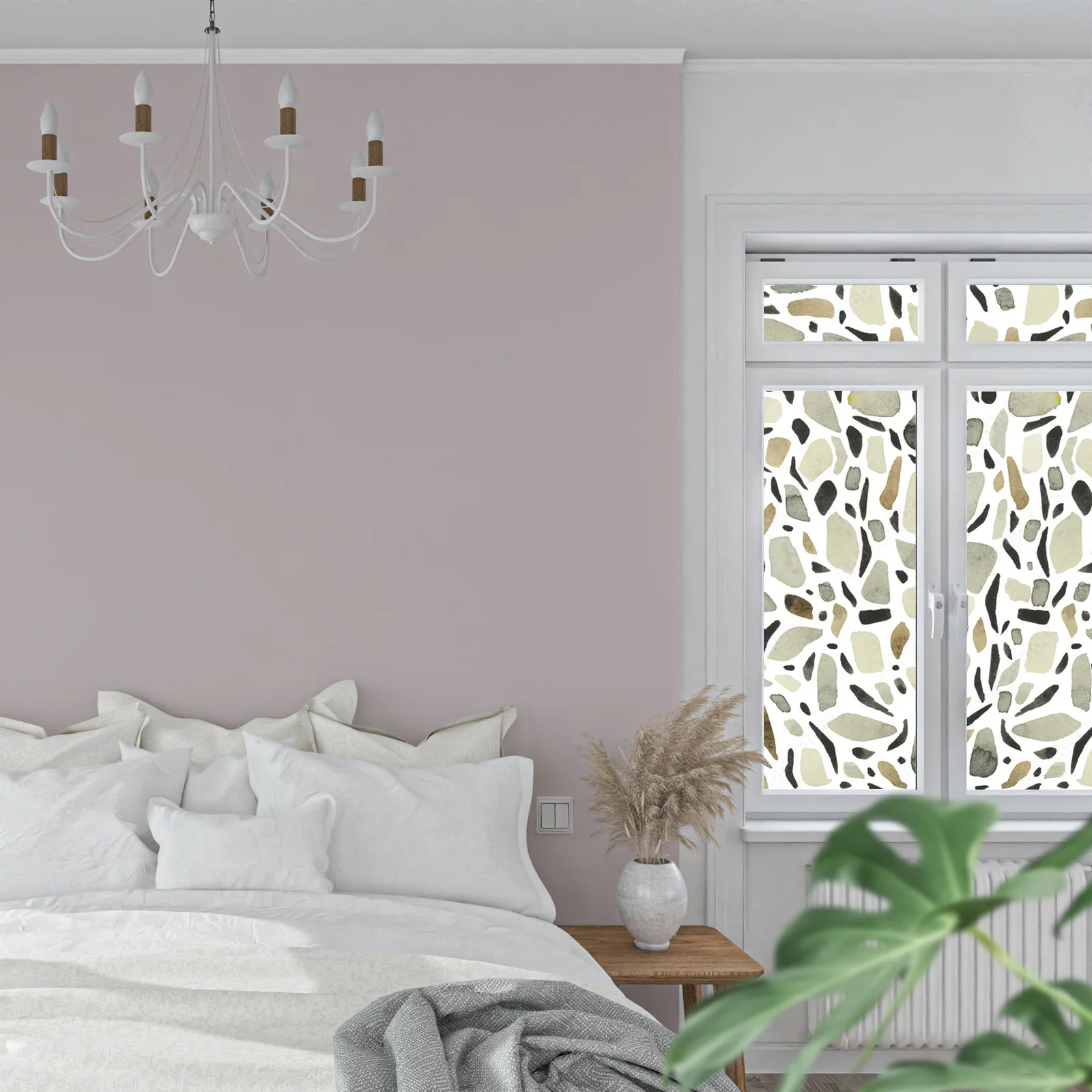 Elegancka harmonia bieli z terrazzo w unikalnym stylu