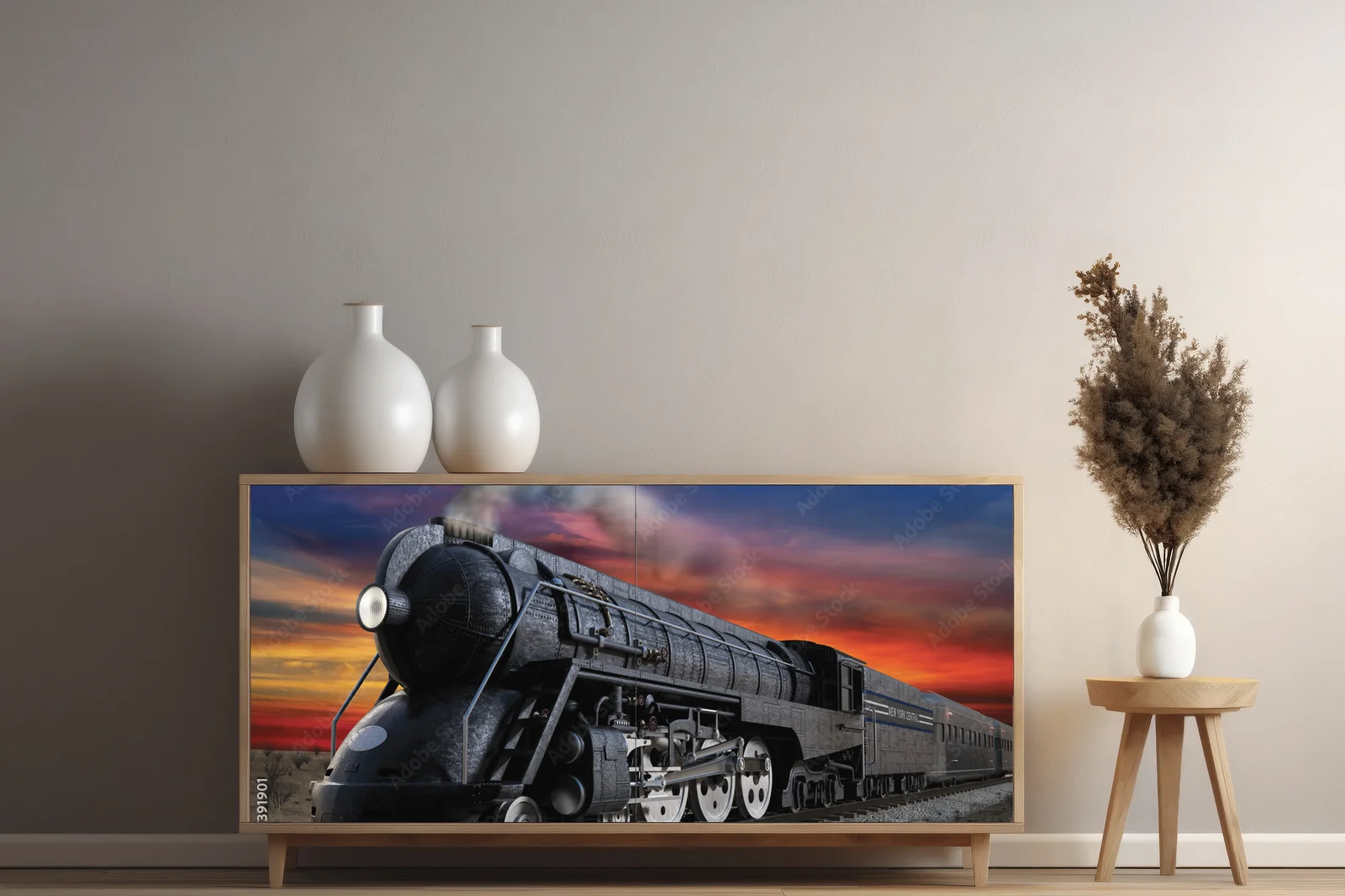 Elegancja industrialnych detali w głębokiej czerni
