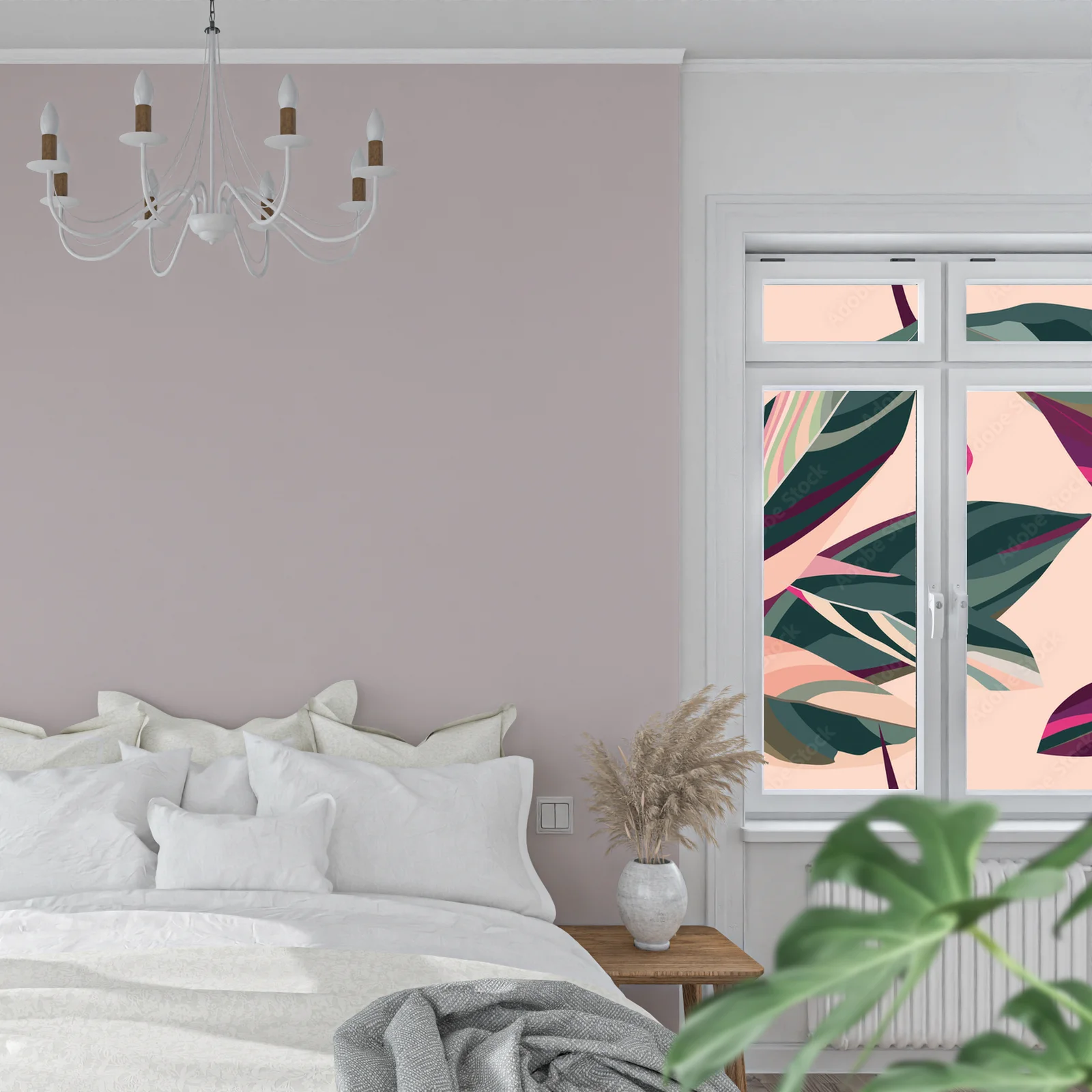 Kwiatowa harmonia w pastelowych tonach różu