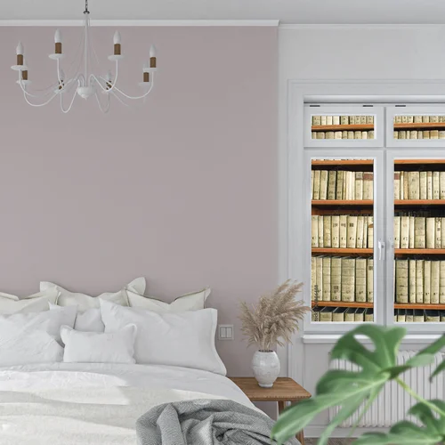 Elegancka biblioteczka w odcieniach głębokiej czerni