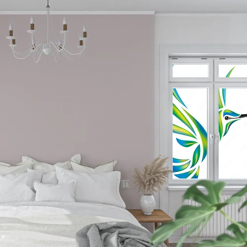 Tropikalne kolibry w delikatnych odcieniach