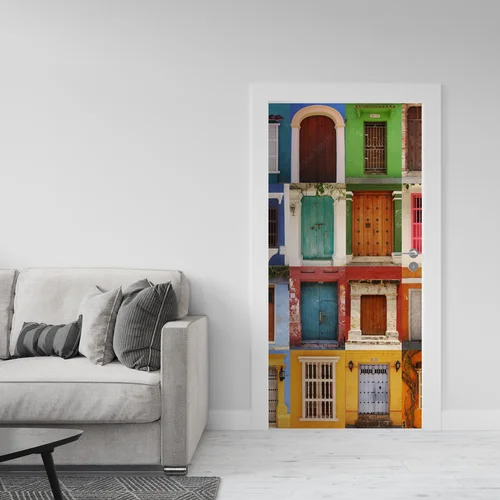 Urokliwa architektura Kolumbii w pastelowych odcieniach