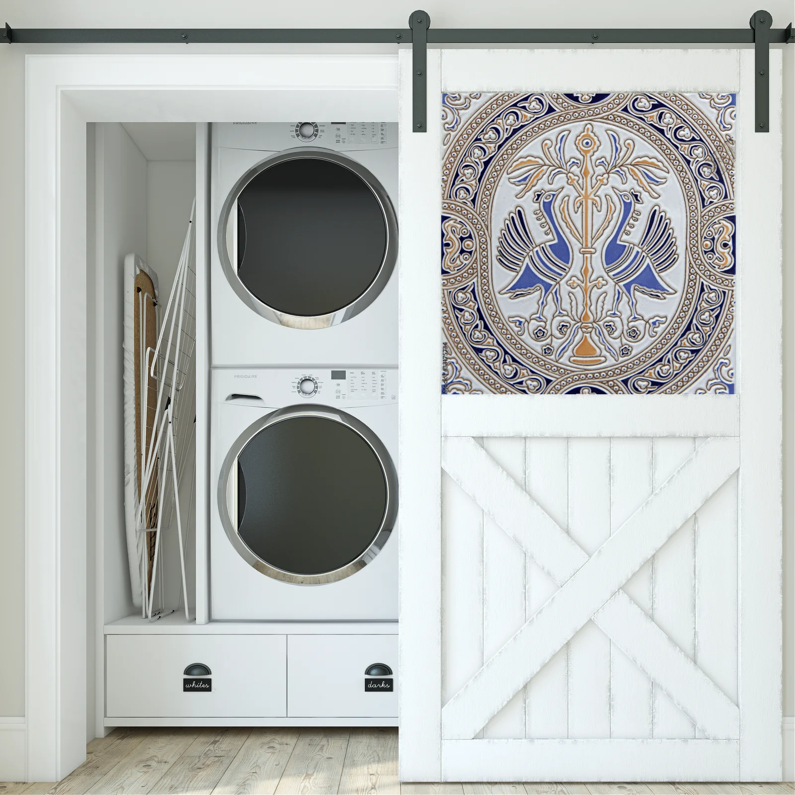 Elegancka harmonia pasteli w azulejo