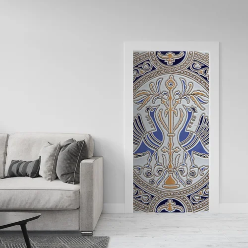 Elegancka harmonia pasteli w azulejo