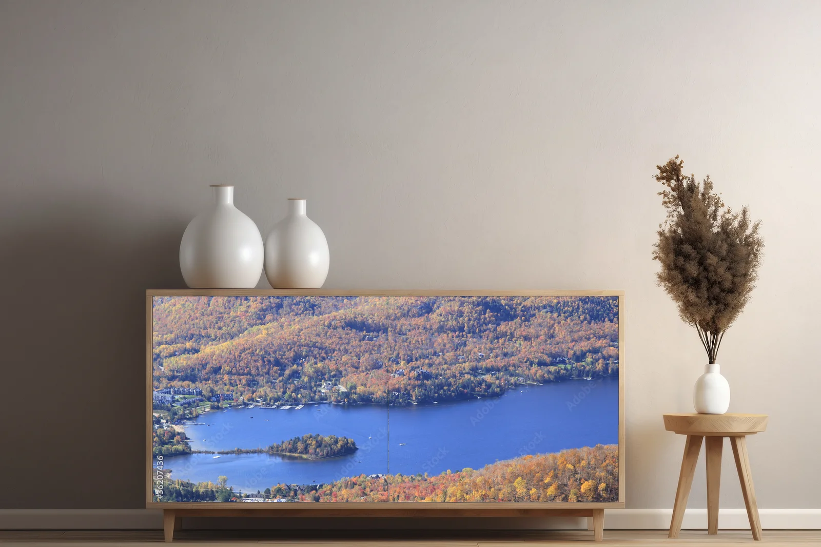 Malownicze widoki jesiennego Mont Tremblant