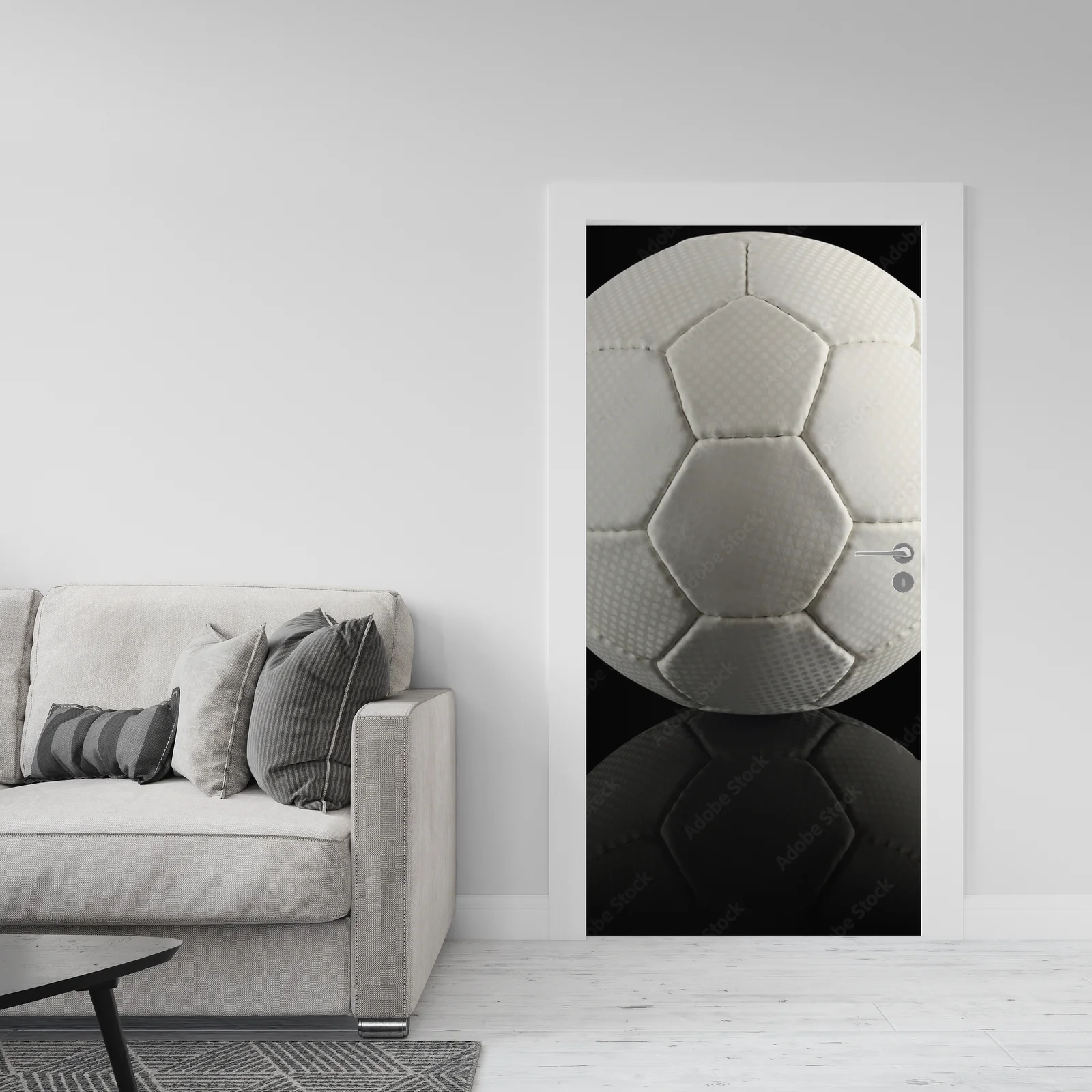 Stylowe geometryczne inspiracje w czerni