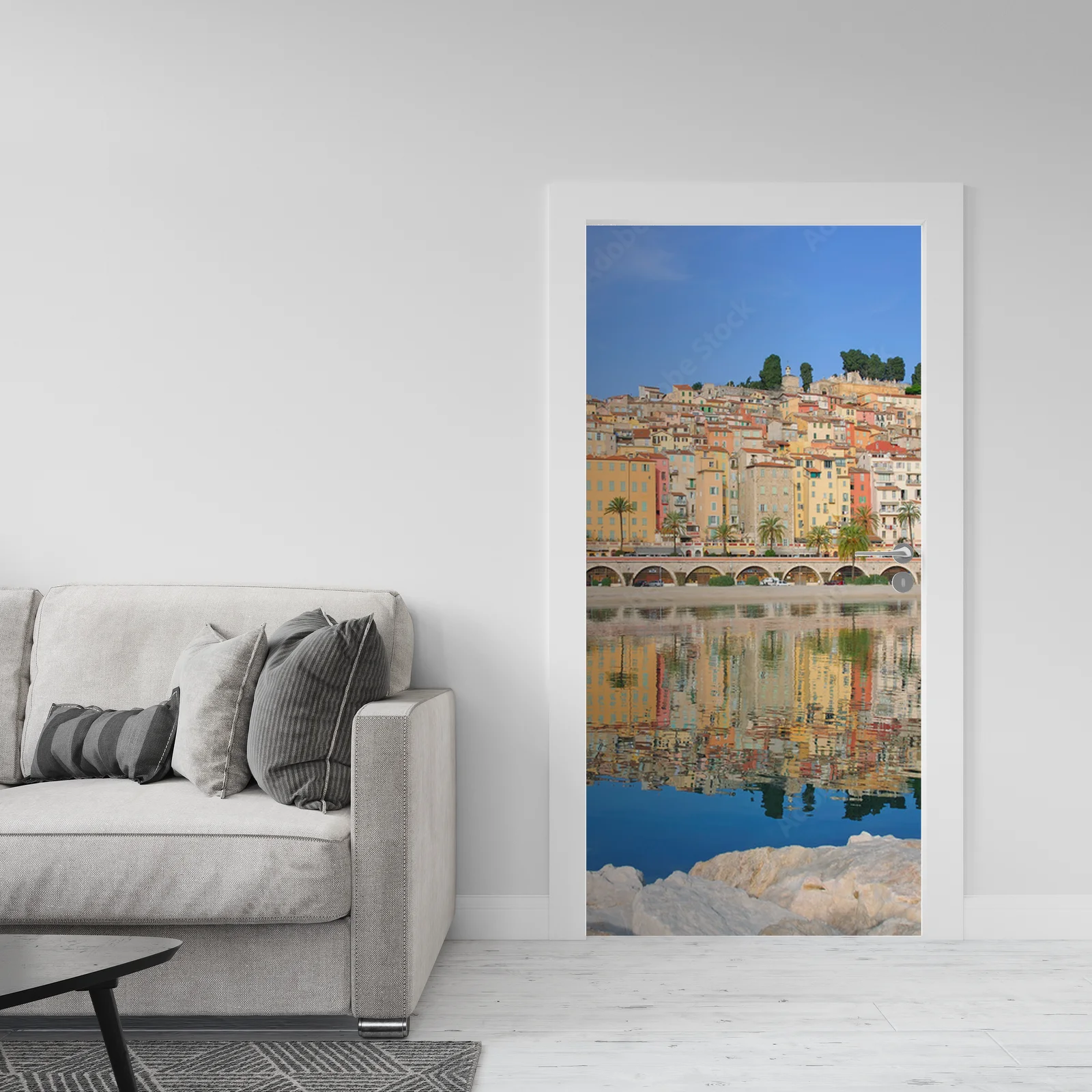 Niebieskie akcenty inspirowane Menton