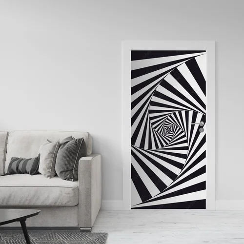 Magiczne trójwymiarowe iluzje w monochromatycznych odcieniach