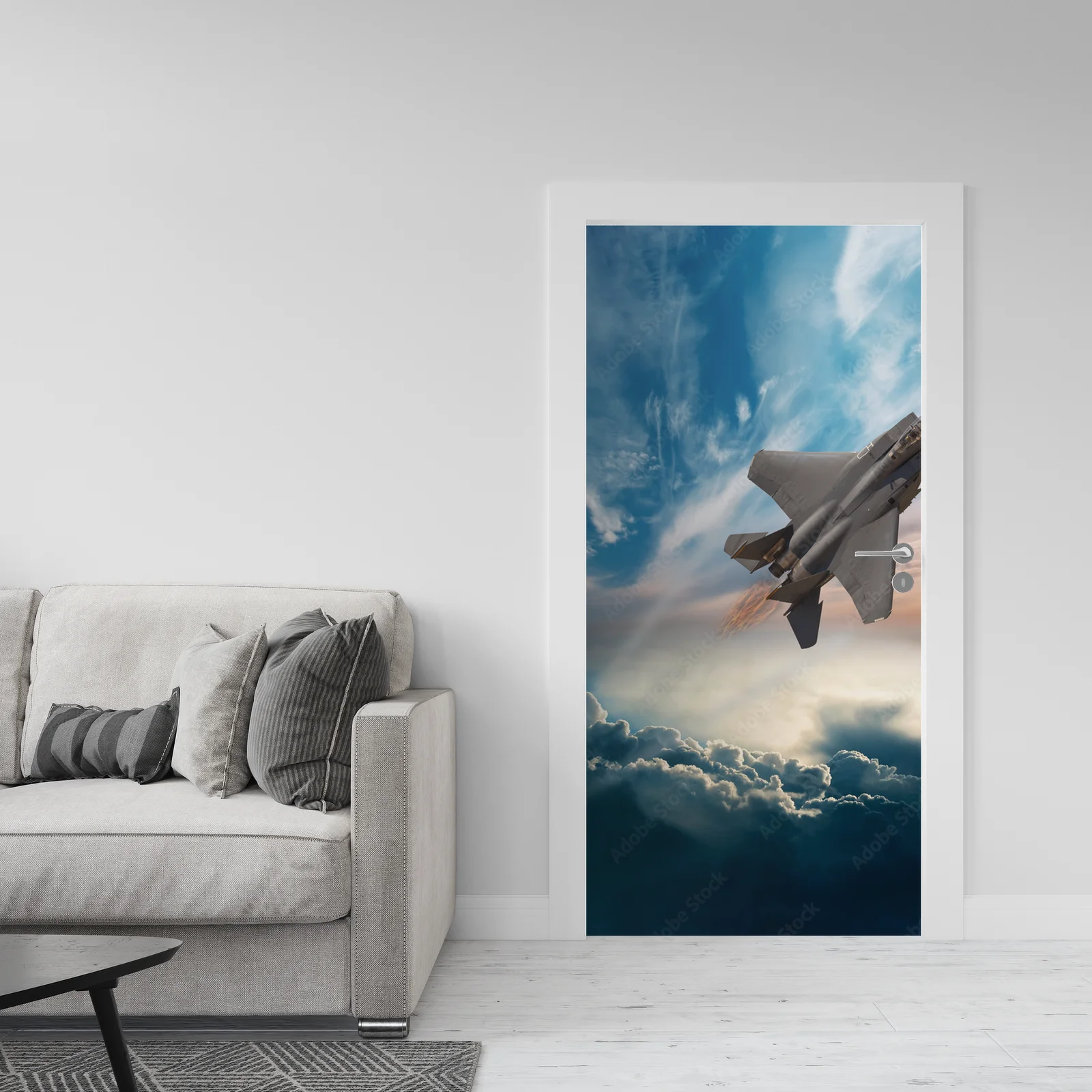 Niezwykłe loty F-15 Eagle o poranku
