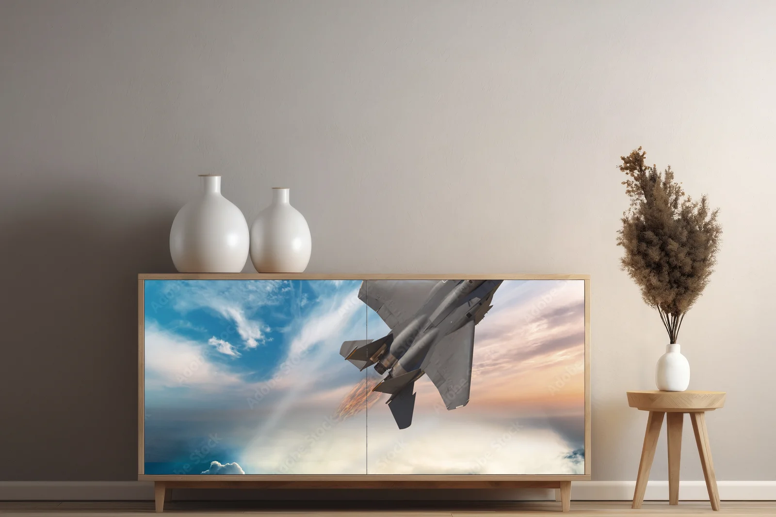 Niezwykłe loty F-15 Eagle o poranku
