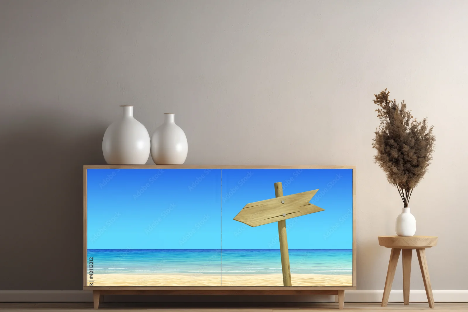 Wakacyjny raj na błękitnej plaży