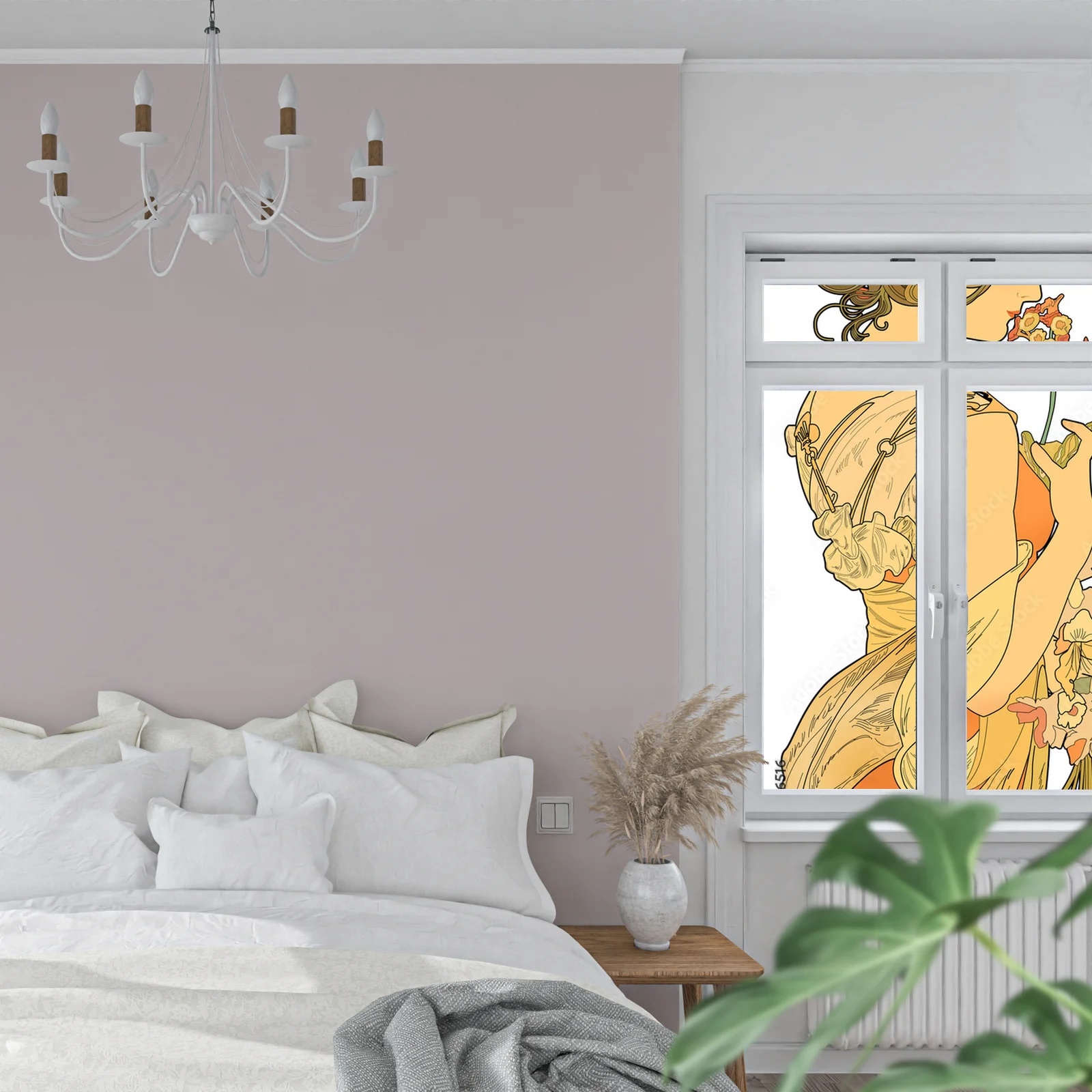 Elegancka mucha w subtelnych odcieniach bieli