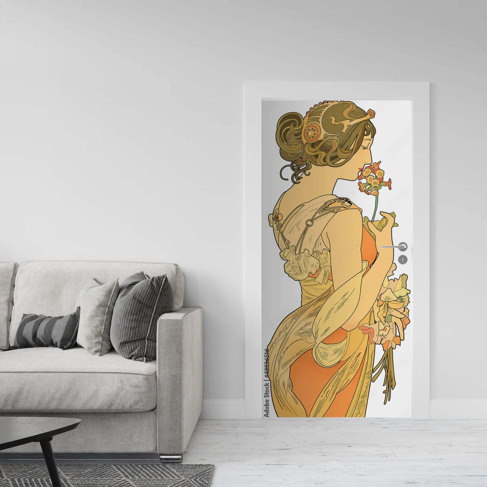 Elegancka mucha w subtelnych odcieniach bieli