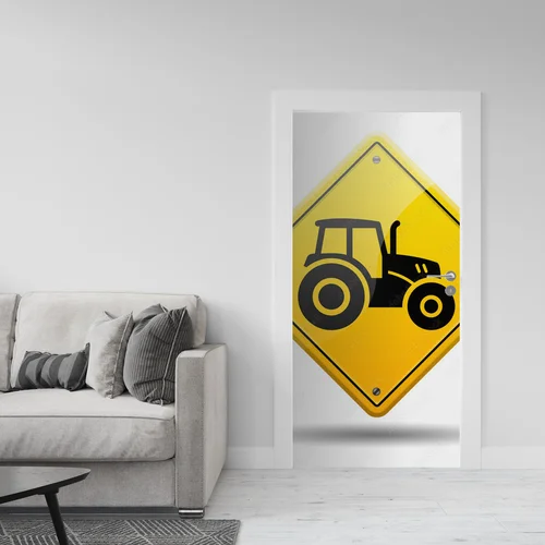Trójwymiarowy symbol wiejskiego życia w jasnych barwach