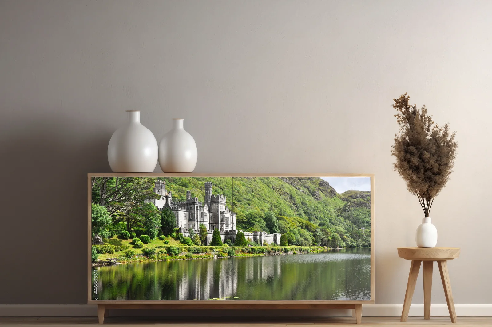 Nostalgiczne piękno Kylemore Abbey w irlandzkim krajobrazie