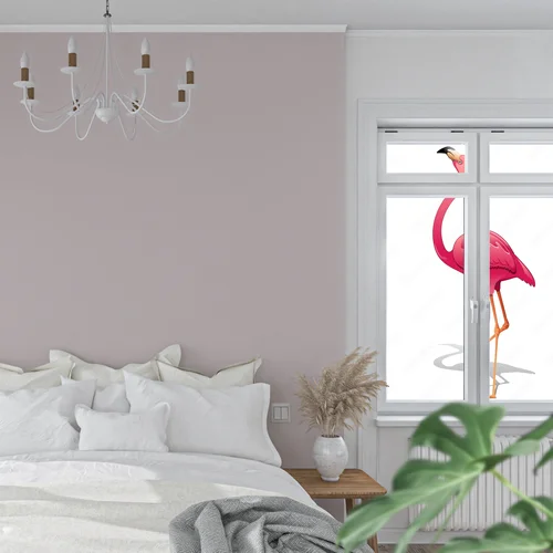 Elegancja egzotycznych flamingów w subtelnych odcieniach