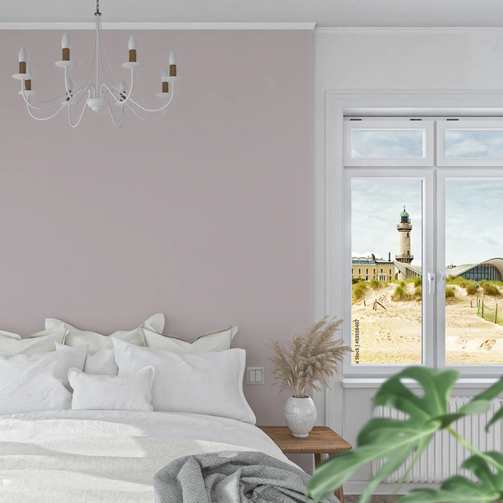 Urokliwe pejzaże Warnemünde nad Bałtykiem