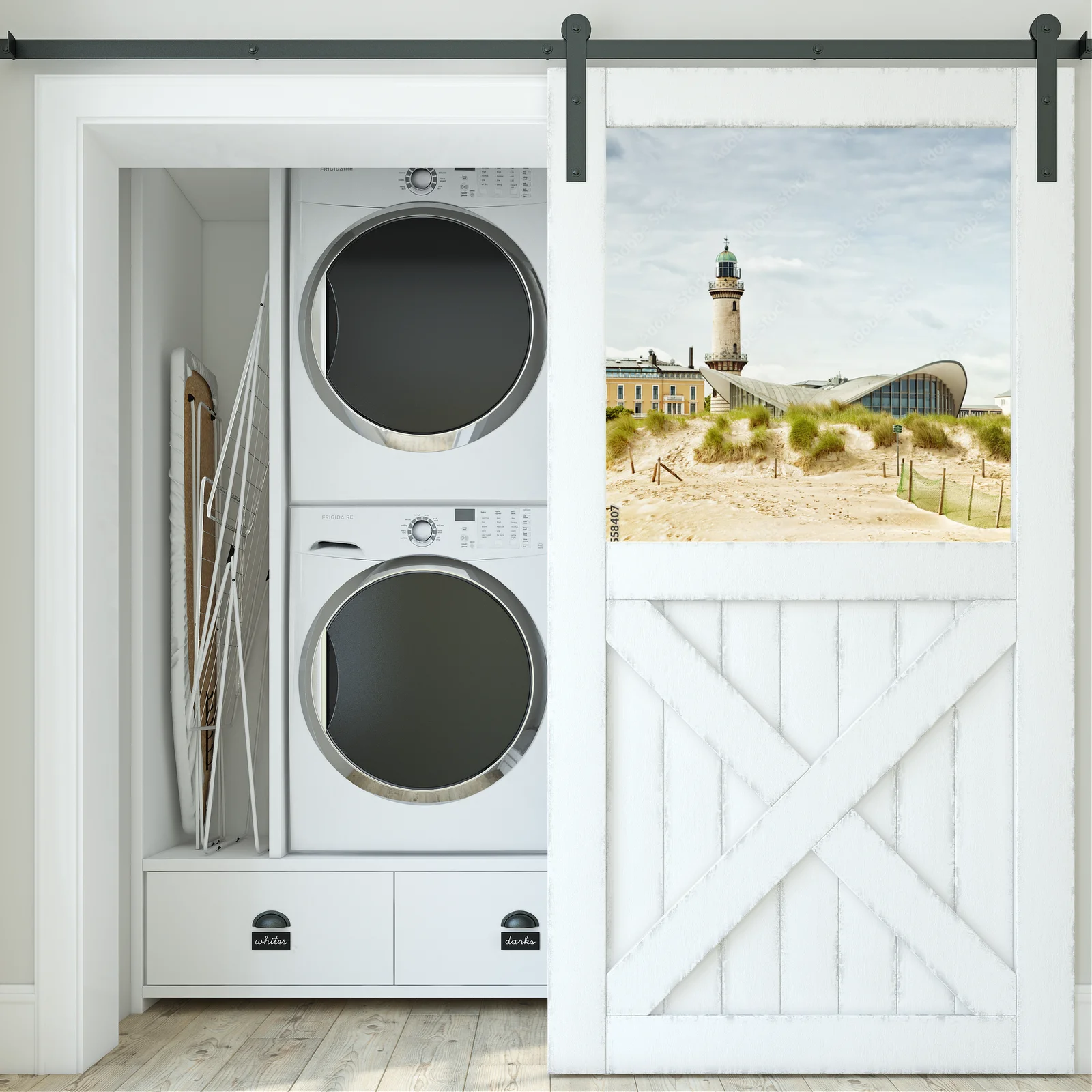Urokliwe pejzaże Warnemünde nad Bałtykiem