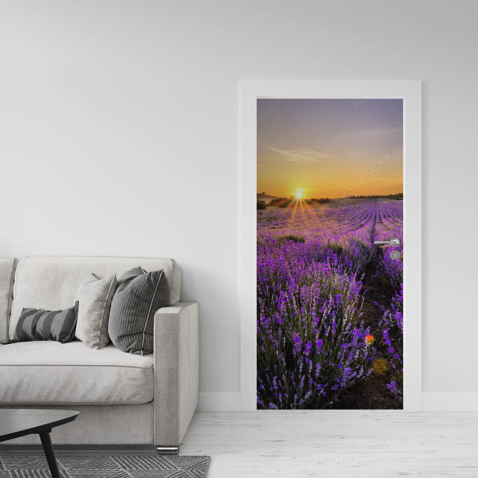Kwiatowe wzruszenia w violetowej scenerii