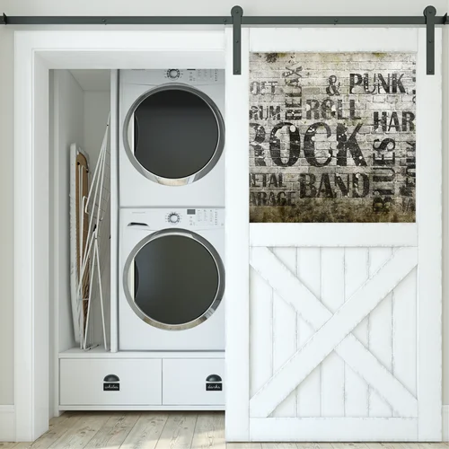 Grunge'owy plakat rockowej energii