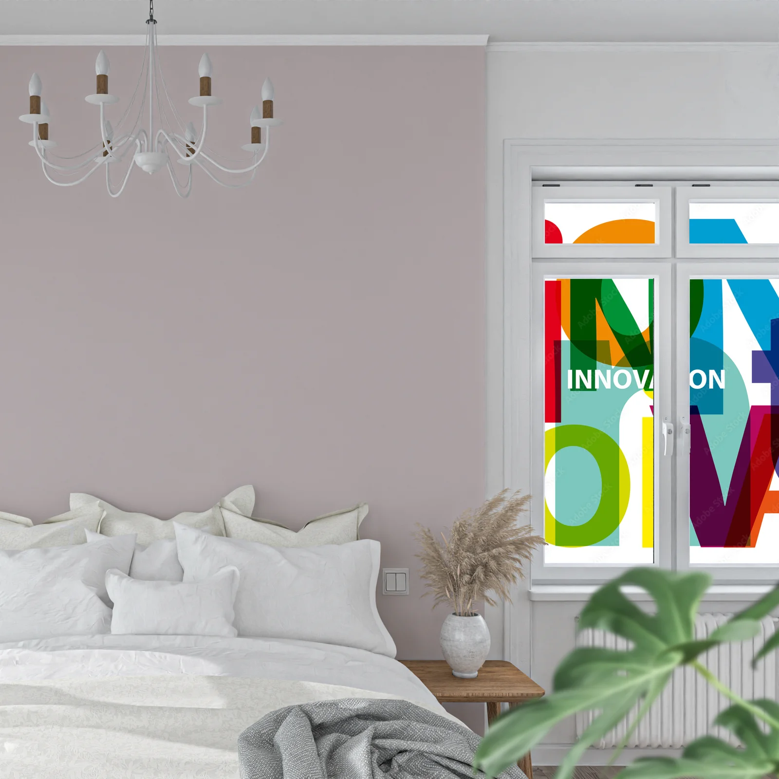 Innowacyjna przestrzeń w electric blue i magencie