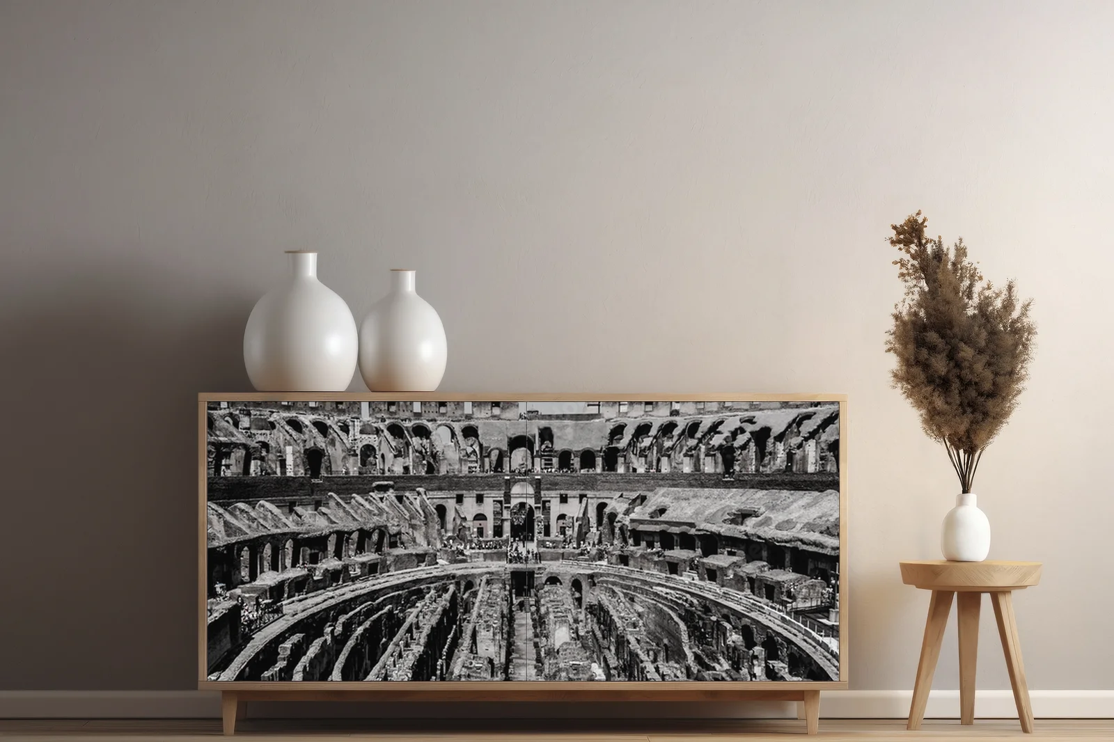 Misterne detale starożytnego Rzymu w monochromatycznej odsłonie