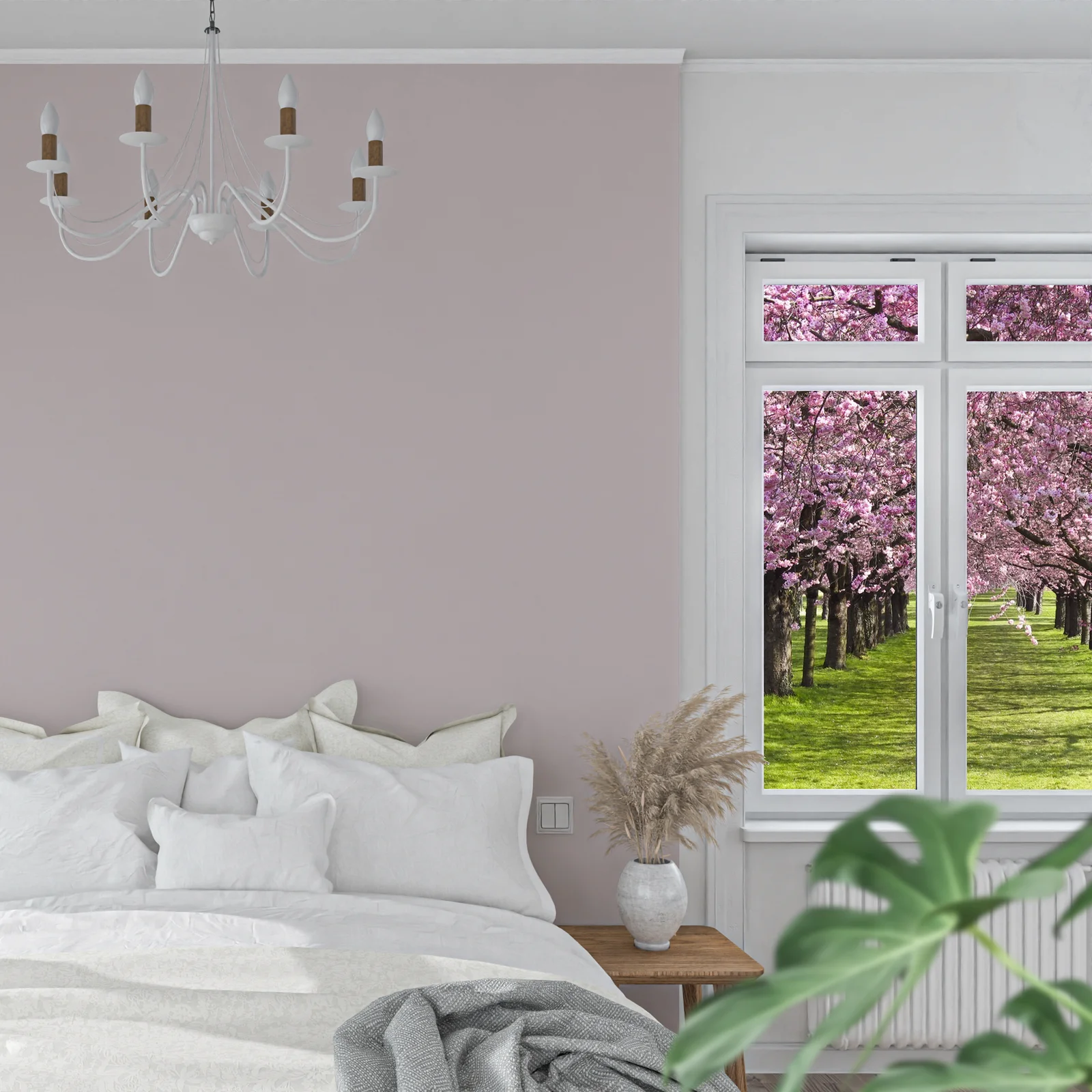 Romantyczne odcienie cherry blossom w głębokiej tonacji